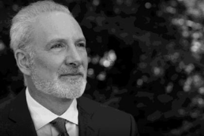 Peter Schiff says the code has "begun to crack" when the market slips at Trump's tariffs