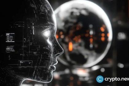 Why does actor Adam Conover promote cryptocurrency orbs?