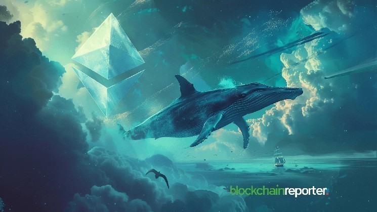 Ethereum ICO Whale Sale 21,700 ETH After Dormant, Net $38.9m