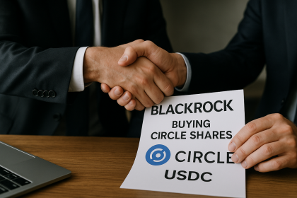 BlackRock rates Circle's shares, 10% purchases of USDC Station