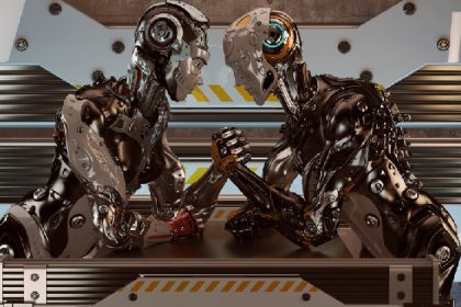 The first humanoid boxing match took place in China and it's pretty cool