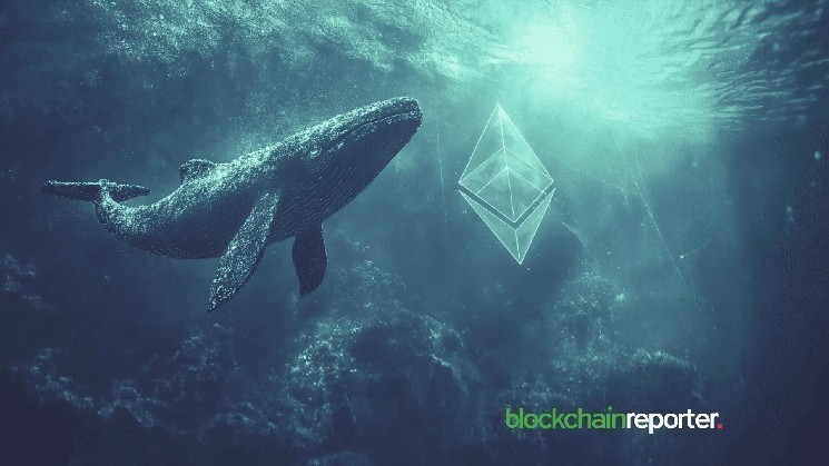 A surge in Ethereum prices will force whales to throw away 2,000 estokens and achieve a loss of $2.59 million