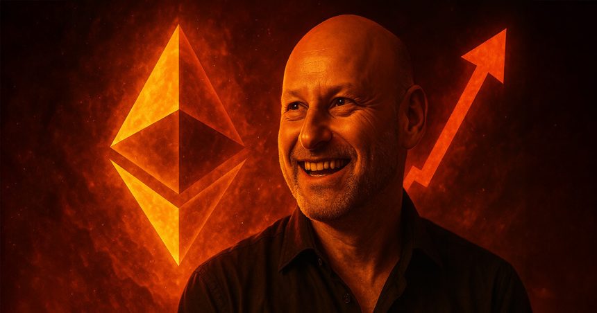 Ethereum co-founder Joseph Lubin, "ETH will probably be 100 times more from here."
