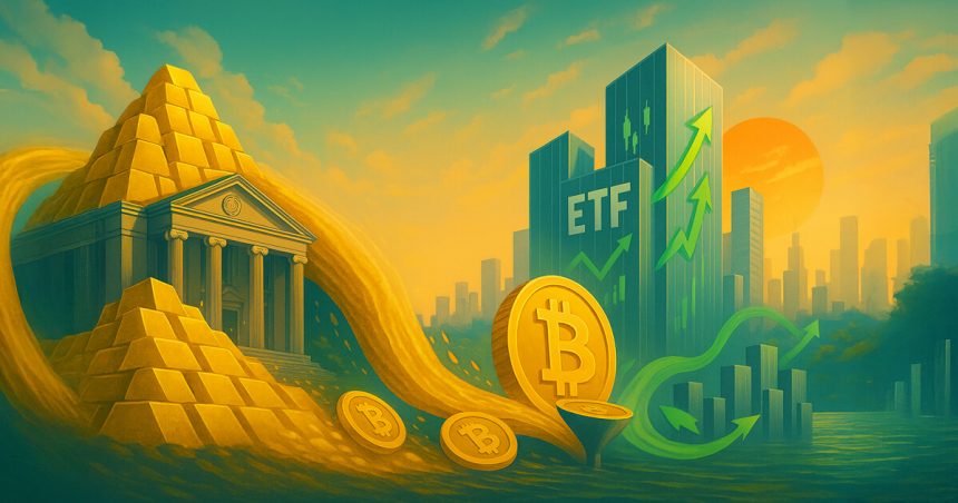 $4,000 Gold: Are we about to see a flood of “downgrade trades” on BTC ETFs?