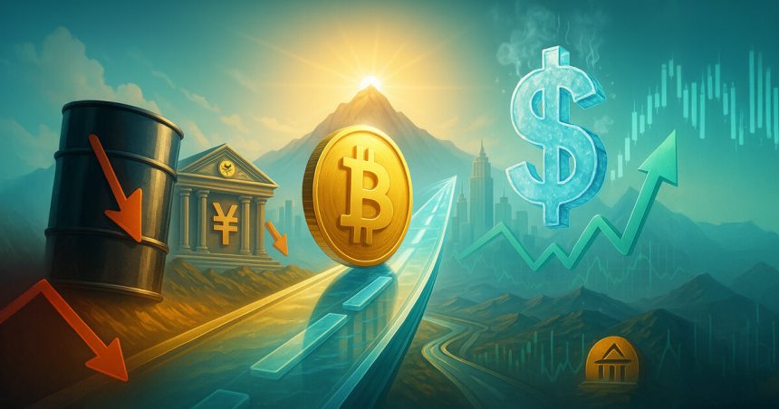 Low oil prices, weak dollar, Bank of Japan hints at interest rate cuts: Bitcoin's path to $150,000 becomes easier