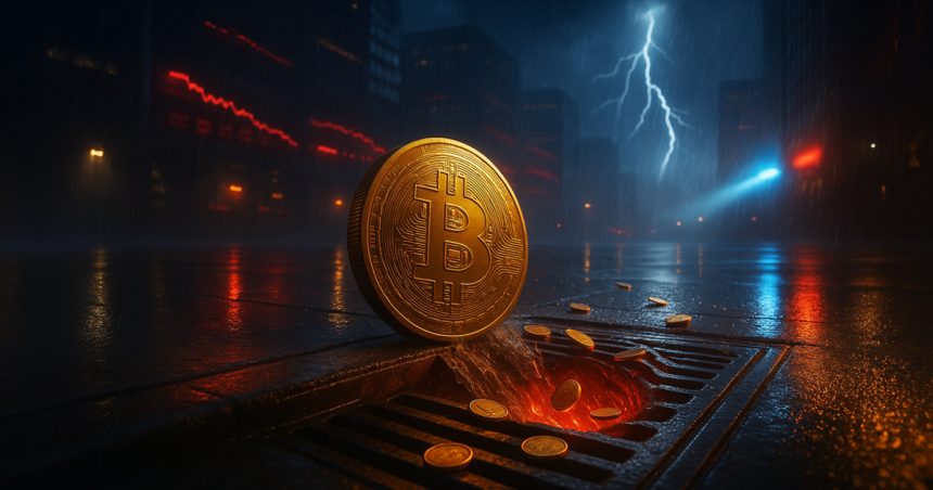 Liquidation of over $1 billion: Why is Bitcoin falling today?