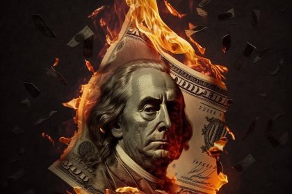 U.S. Dollar burn crash fall dip