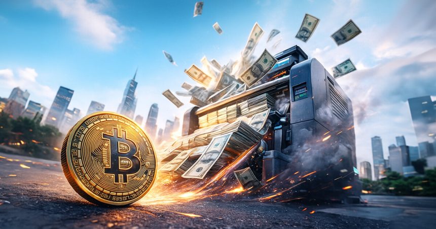 Bitcoin Just Stripped 11% After Fed Secretly Reopened $38 Billion Money Printing Machine