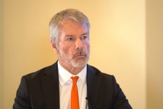 Saylor is lobbying to avoid delisting from MSCI