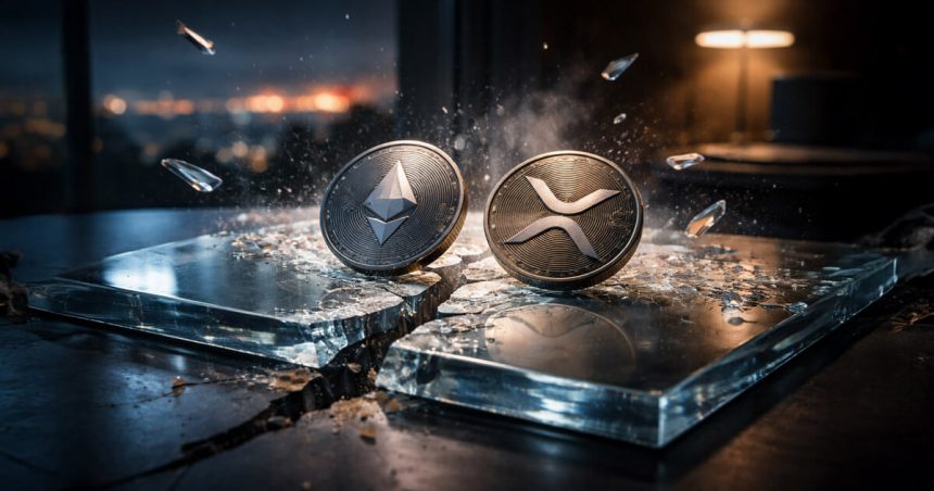 Cryptocurrency market crashes due to Israeli attack on Gaza, $100 billion disappears as ETH and XRP suffer weekend losses